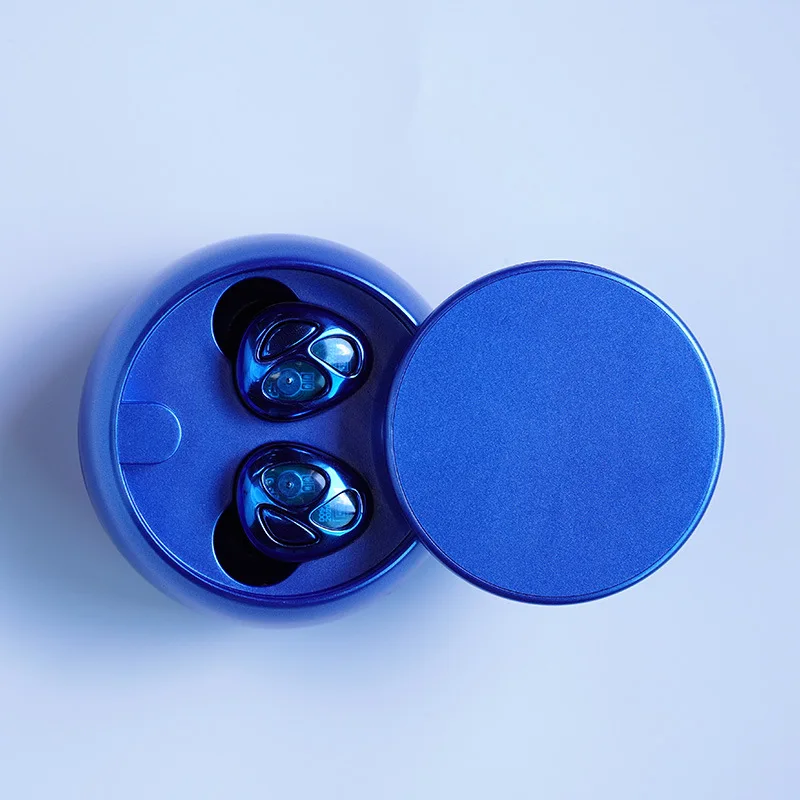 Fashion trend explosion model D09 slider TWS true wireless in ear subwoofer 5 0 universal Bluetooth sports compact headset