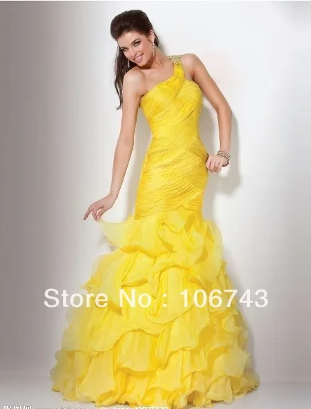 Дизайн vestido de festa Формальное Пышное сексуальное длинное желтое шифоновое Элегантное Вечерние платье для выпускного вечера платье подружки невесты