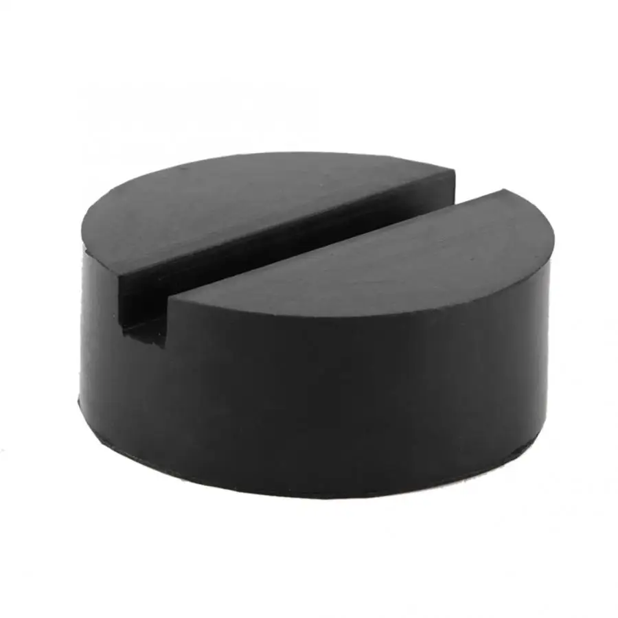 Популярный практический 6 см черный паз Джек диск резиновый коврик щепотка сварки сторона Резиновая Подушка Авто подъем Ремонт Инструменты комплект