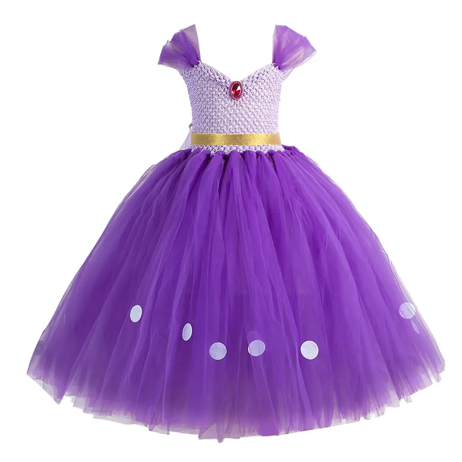 Sofia Dress Платье для косплея «История игрушек» для девочек, 4 форки, макияж Вуди и Джесси, пачка для маленьких девочек с героями мультфильмов, ролевые костюмы на Хэллоуин, костюмы Базза Лайтера - Цвет: Sofia Dress