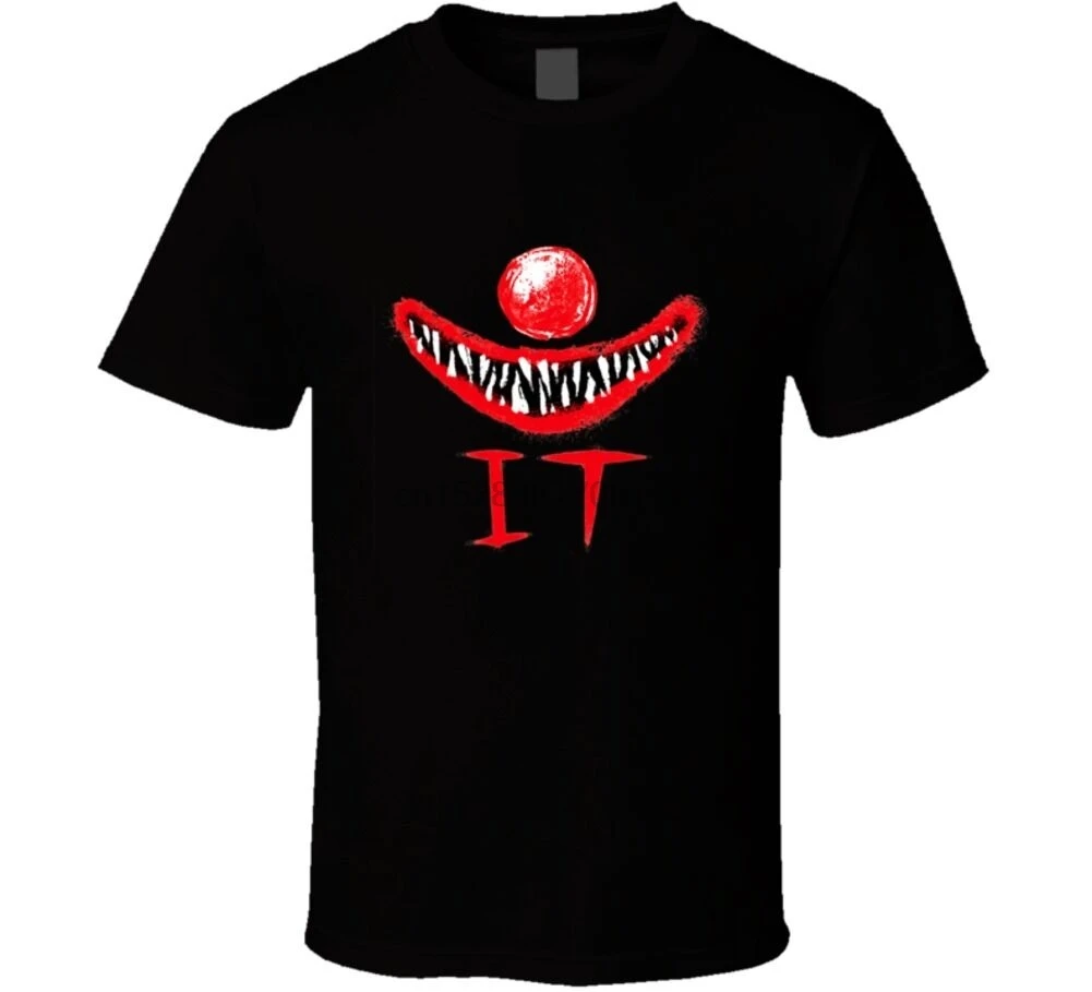 

Stephen King Pennywise IT Horror Movie T Shirt