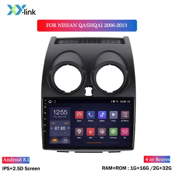 

Android 8.1 2+32G wifi and 4G 2+32G 9 inch Car GPS Navigation For Nissan Qashqai 2006-2013 Support music Radio Bluetooth