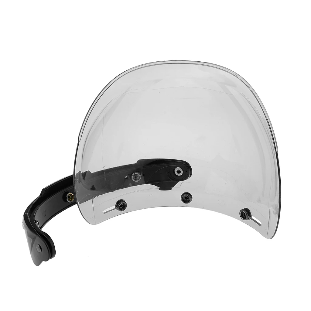 Motorcycle 3 Snap Helmet Visor Shield Flip Up Down Lens for Harley 20cm Dropshipping
