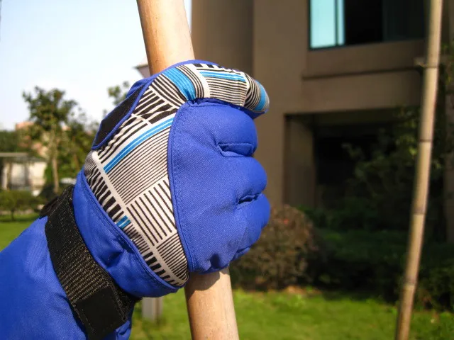 Bump лыжные перчатки для альпинизма зимние водонепроницаемые толстые теплые для верховой езды противоскользящие снежинки мужские для улицы At8813