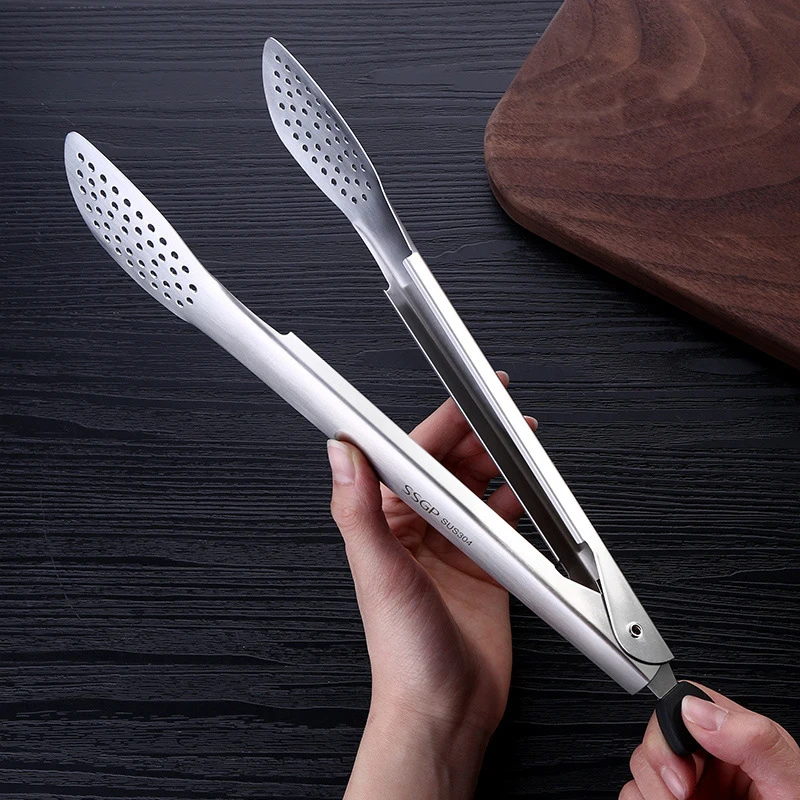 

Plak voor voedsel van roestvrij staal 304 voedselclip verstelbaar mondclip brood, geroosterde gehaktbal barbecue clip