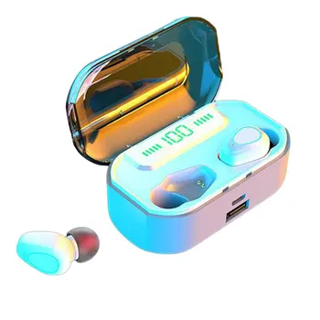 

2020 New 3500mah Bluetooth V5.0 Earphone LED Wireless Headphone Headset Earbuds TWS Waterproof Sport Earphones Headphones