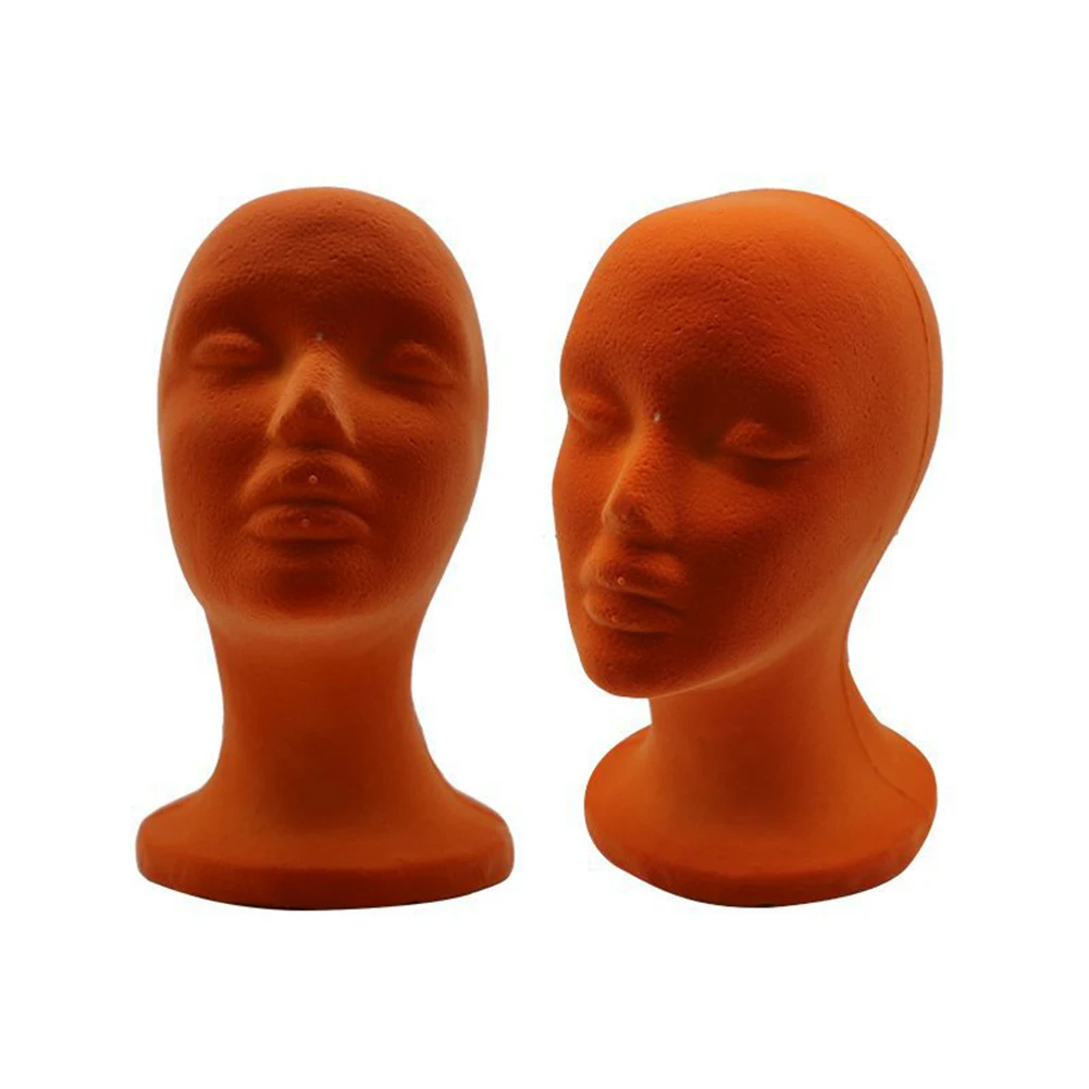 Foam Head Practical Mannequin Head Dummy Head Female Head Model Hat Wig  Glasses Convenient Prop Display - AliExpress