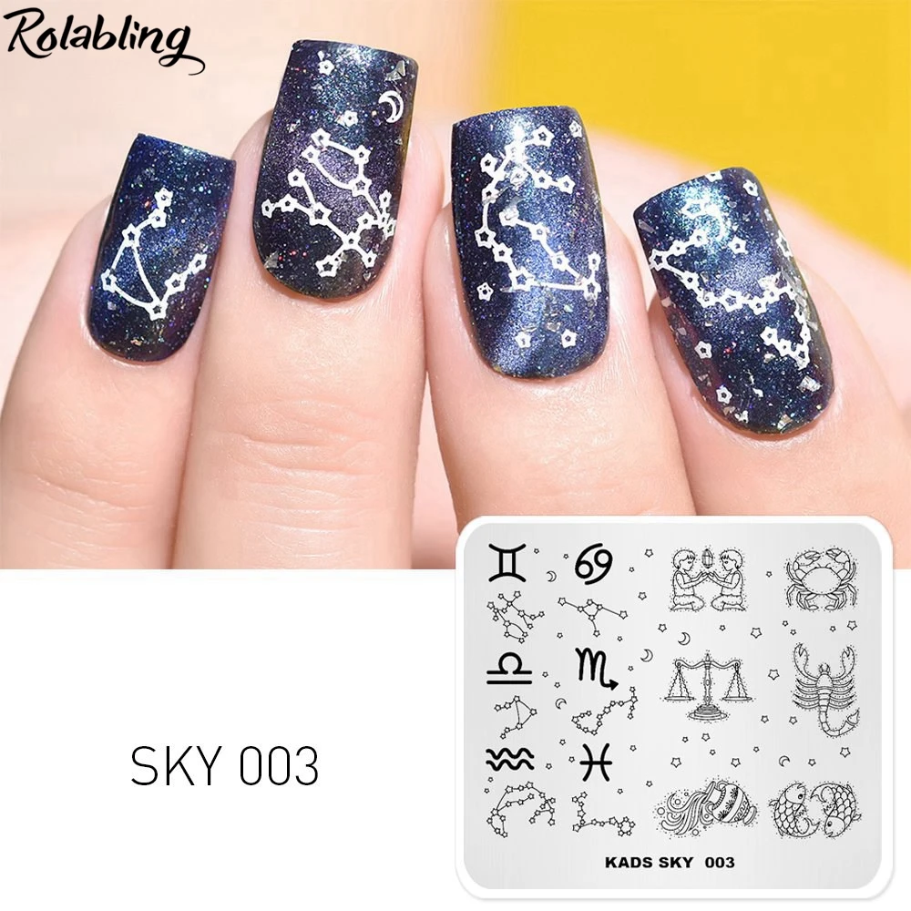 Love Constellation Nail Art - ehmkay nails