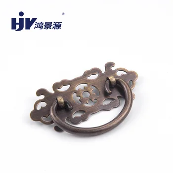 

Antique Bronze Dresser Handles Cabinet Mini Handles Knobs Zine Alloy Waredrobe Pulls Furniture Door Handle Haredware