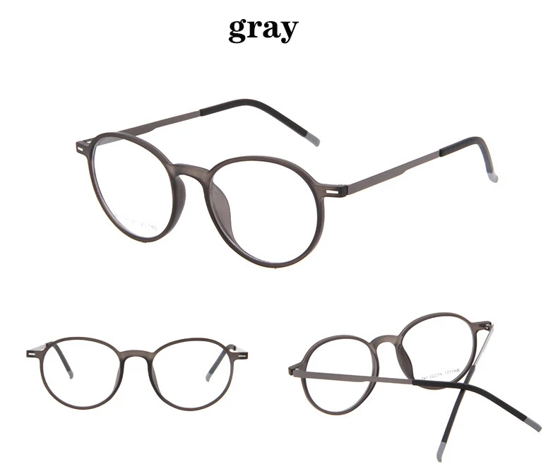 TR90 титановые круглые очки оправа мужские lunette de vue femme очки Рецептурные очки для близоруких Компьютерных Очков оптические