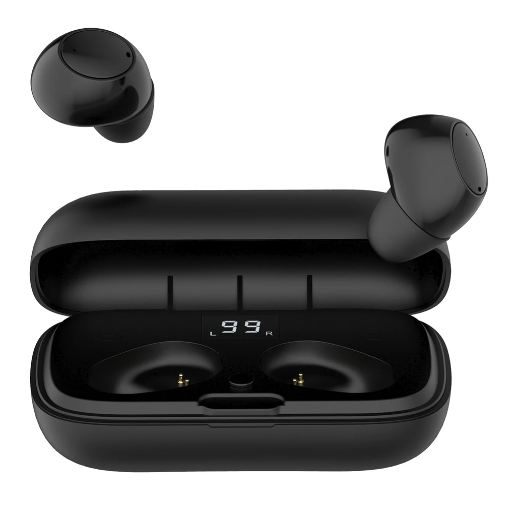 T1 Bluetooth наушники беспроводные TWS 5 0 спортивные мини гарнитура стерео звук в ухо IPX5
