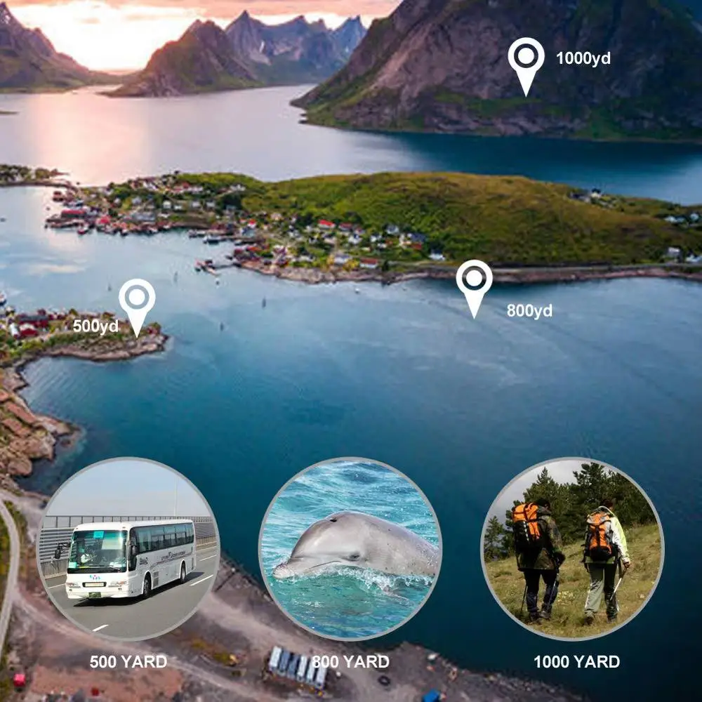 monocular telescope maifeng 8-40X40 10-30x30 zoom Powerful Professional Telescope Portable for Camping Hunting Lll Night Vision