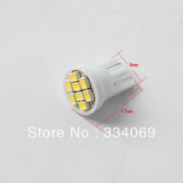POSSBAY супер яркий 2 предмета 8SMD T10 1206 куполообразный индекс Автомобильный