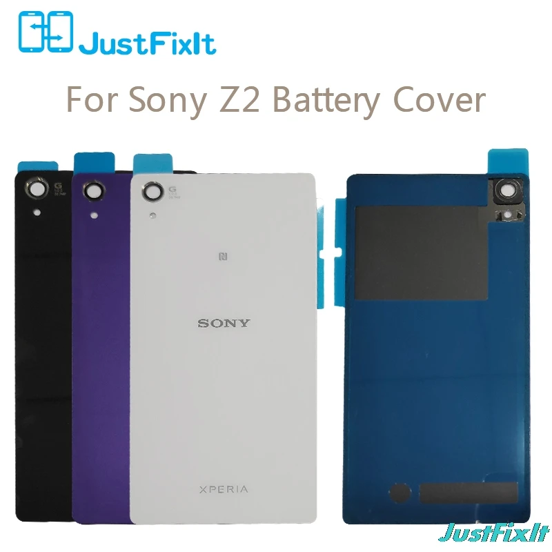 Для sony Xperia Z2 D6543 L50W D6503 Корпус задняя крышка Запасные части задняя дверь Чехол