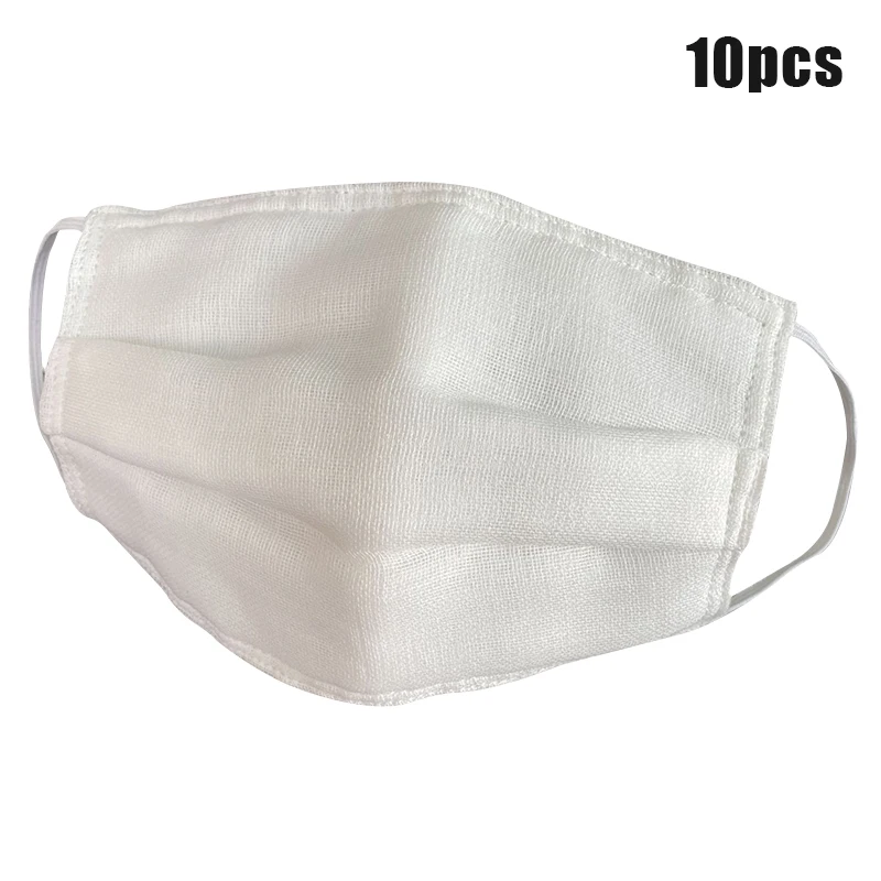 

Unisex Disposable Breathable Face Mask 12 Layers Absorbent Gauze Dust Proof Health Mouth Masks JL