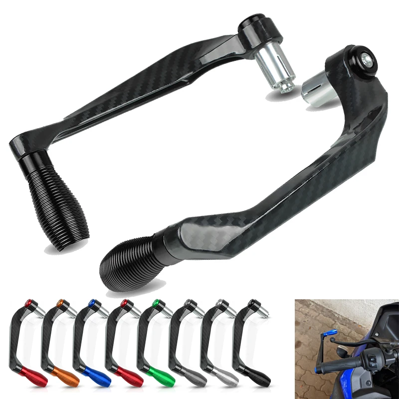 

7/8" 22mm Universal CNC Motorcycle Lever Guard Brake Clutch Levers Protector For Kawasaki Z900 Honda nc750x Yamaha YBR125