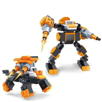 

AUSINI 3in1 Robots Bricks Blocks Toys for Children Model Building Deformable War Truck Assembly Creator Kids Plaything Boys Toy