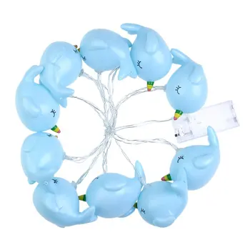 

2019 New Dolphin Lights Led Shape Decorative Lights Small Night Light Birthday Proposal Confession Arrangement Prop Lights