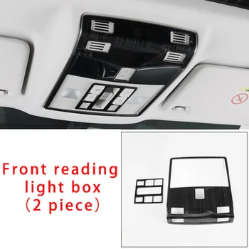 

For Skoda KAROQ ABS chrome black Front reading light box 2pcs