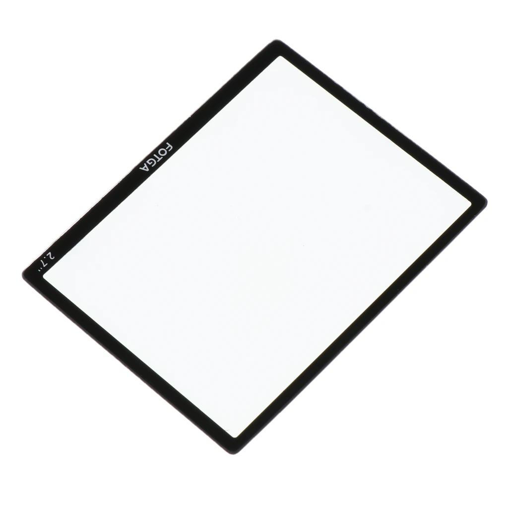 Tempered Glass Screen Protector, 8H Hardness 0.5mm Ultra-Thin Camera LCD Screen Protector for 2.7 inch Camera