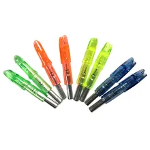 

12pcs Automatic LED Arrow Nock Tai Lights Archery Arrows Lighted Nocks 6.2mm Arrow Nock Tail Night Hunting Bow Shooting Supplies
