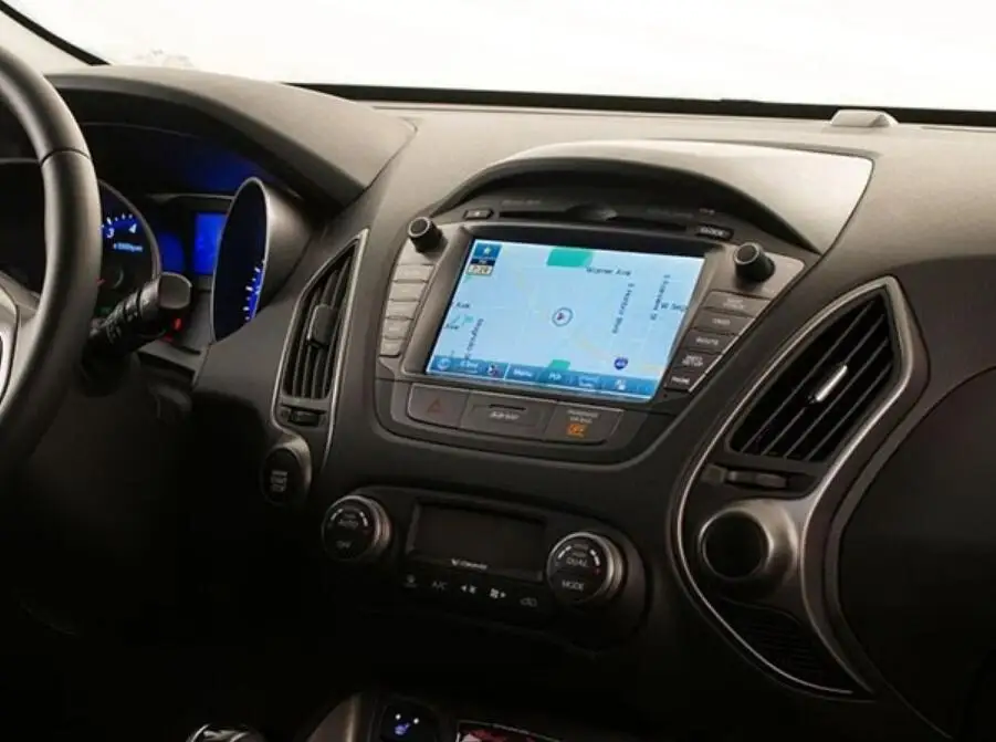 DSP Android 9 автомобильный gps-навигатор dvd-плеер для hyundai ix35 Tuson 2009+ Автомобильное Стерео Радио Мультимедийный проигрыватель головное записывающее устройство