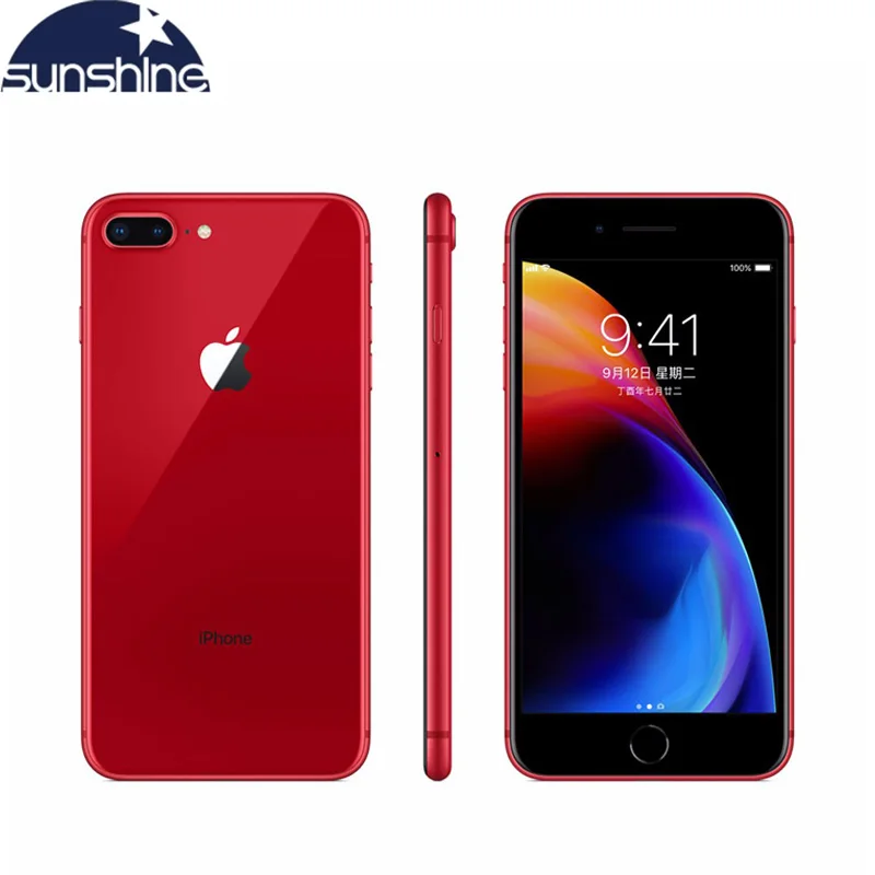Оригинальный Apple iPhone 8 Plus 5 дюймовый сенсорный экран шестиядерный 12MP & 7MP камера LTE 4G