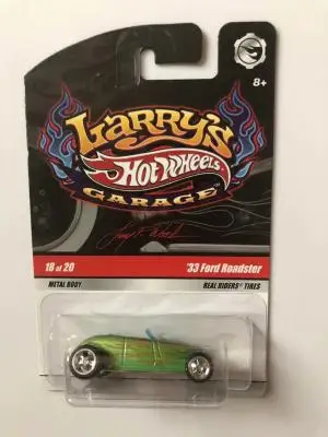 Hot Wheels автомобиль 33 FORD зеленая металлическая литая модель автомобиля