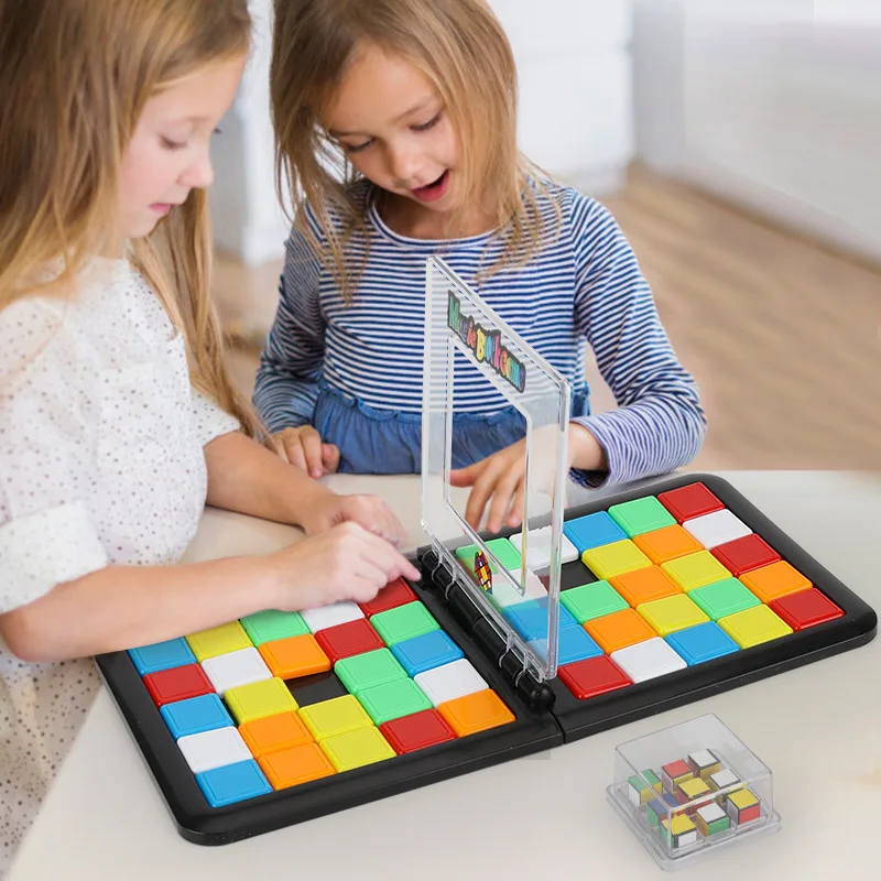 

Puzzle Cube 3D Puzzle Race Cube Board Game Magic Cube Education Parent-child Activity Board Educational Toy Speed Game Cubes