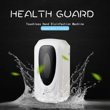 

1000ML Wall-mounted Hand Soap Machine School Bathroom Touchless Al-cohol Mist Spray Automatic Sensor Hand Cleaner