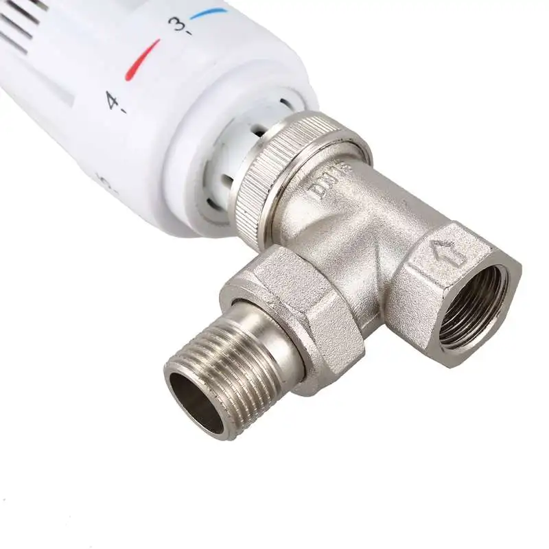 DN15 automatic temperature control valve angle floor heating and heating special valve