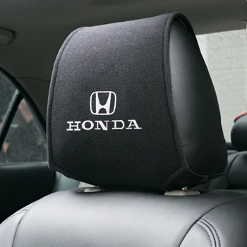 

for Mugen Power Honda Civic Accord CRV Hrv Jazz Accessories 1PCS Hot car headrest cover 1pcs