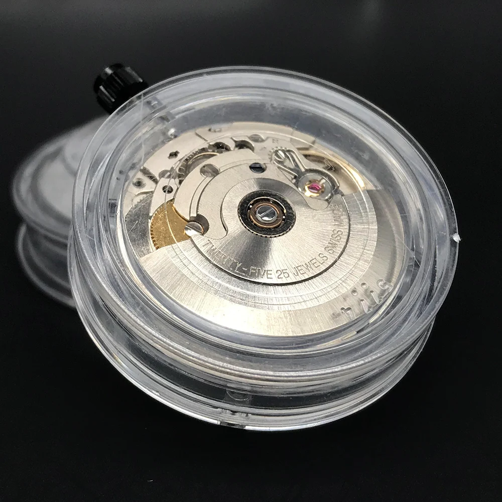 Swiss Genuine ETA 2836 2 movimento dell'orologio 25 rubini automatico  Day/Date 3H Standard meccanico a carica automatica Eta Mecaline  Collection|Watch Movement| - AliExpress