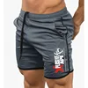 2022 Men Fitness Bodybuilding Shorts Man Summer Gyms Workout Male Breathable Mesh Quick Dry Sportswear Jogger Beach Short Pants ► Photo 2/6