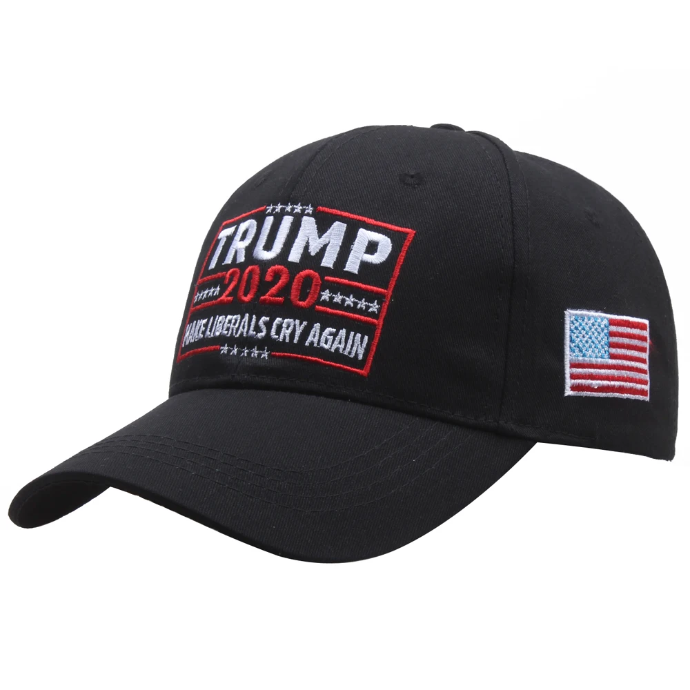 [SMOLDER] Новое поступление Trump Make Liberals Cry agne Letters Snapback Hat Trucker уличные бейсболки - Цвет: MLCA-Black