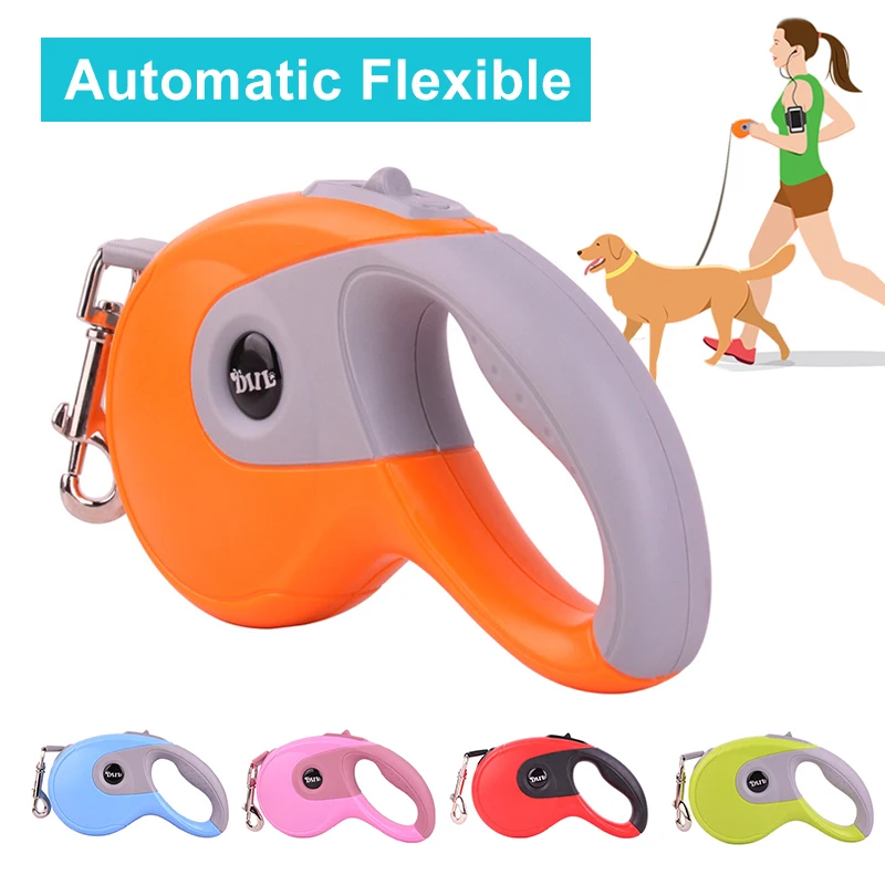 

Pet Automatic Flexible Leash Dog Cat Retractable Traction Rope Belt For Small Dog Nylon Puppy Leashes Accessories Pets Products