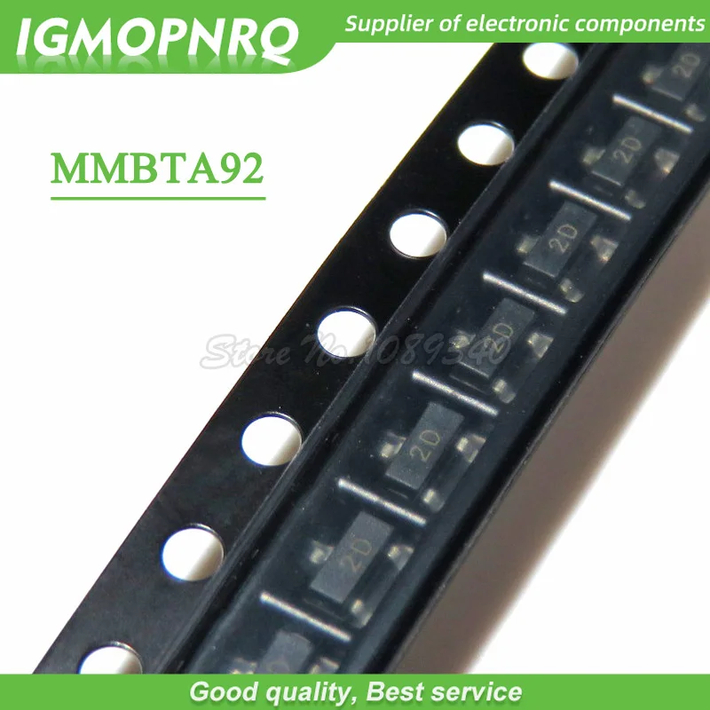 100 шт. Новый и оригинальный транзистор MMBT3906 MMBT3904 MMBT4401 MMBT5401 MMBT5551 MMBTA42 MMBTA92 SOT