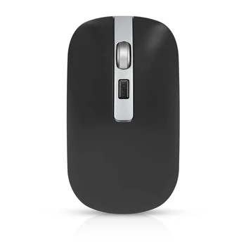 

M30 Rechargeable Wireless Mouse 1600 DPI USB Optical Wireless Computer Mouse 2.4G Receiver Super Slim Mouse for PC Laptop(Black)