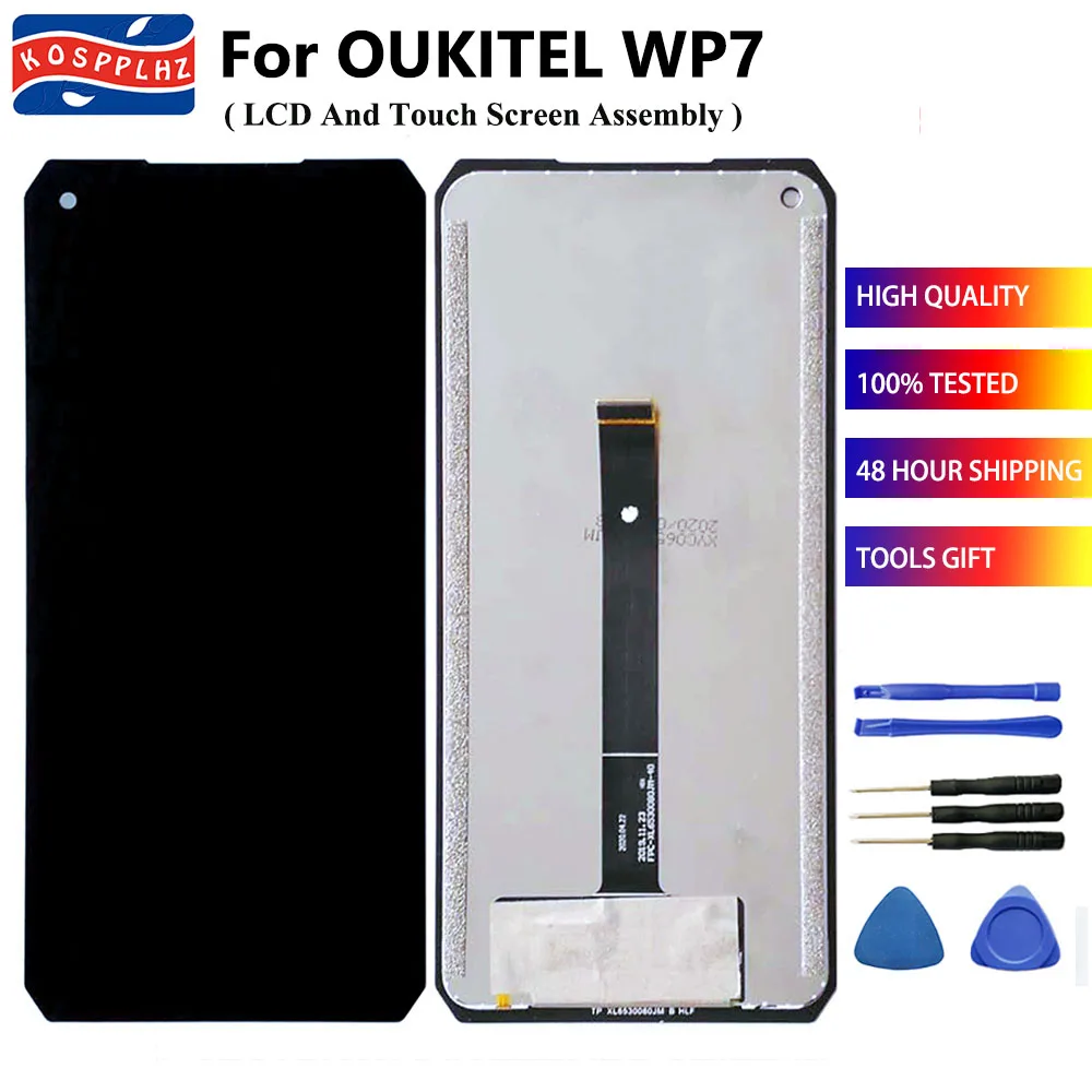 ЖК-дисплей 6 53 дюйма для телефона Oukitel WP7 и кодирующий преобразователь сенсорного