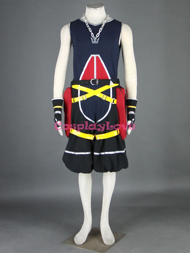 CosplayLove 1th Kingdom Hearts Sora/вечерние костюмы для косплея на Рождество и Хэллоуин