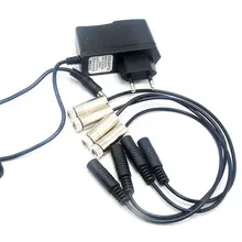 

4pcs 650nm 10mw Focusable red line Laser Diode Module w 5v Adapter 12x30mm