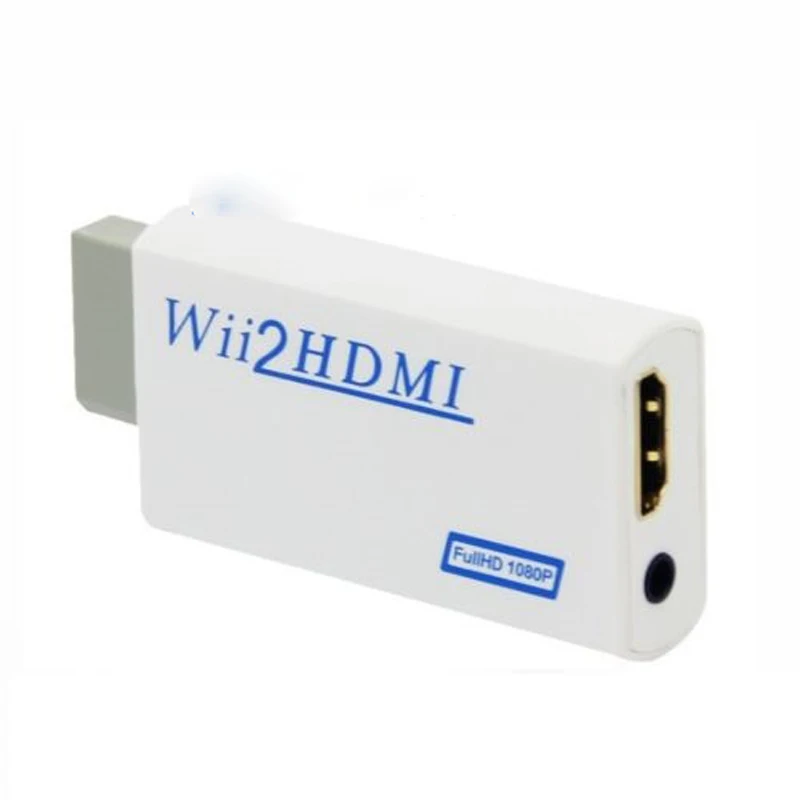 Для wii к HDMI конвертер адаптер FullHD 1080P wii к HDMI wii 2HDMI конвертер 3,5 мм аудио для ПК HDTV монитор дисплей