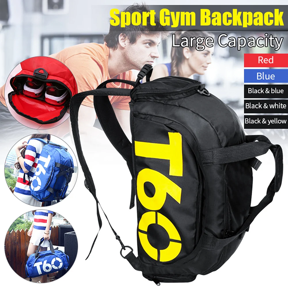 colourful gym bag