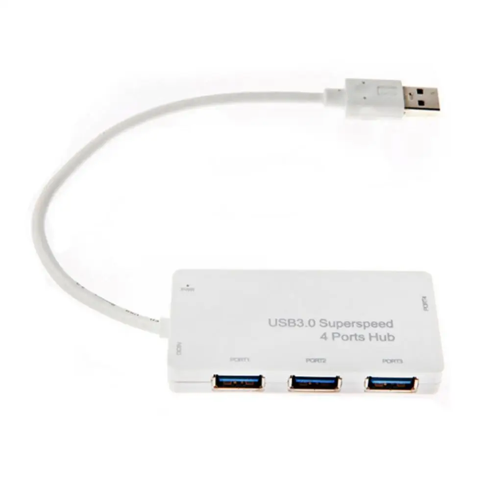 Малый 3 порта USB2.0 вращающийся сплиттер адаптер высокоскоростной концентратор с кабелем для ноутбука ноутбук