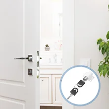 

Sliding Window Lock Child Safety Lock Multi-use Window Sash Stopper with Key