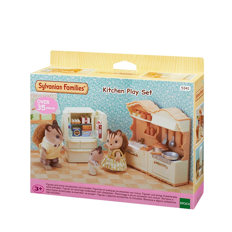 Sylvanian Families кукольный домик мебель аксессуары кухонный игровой набор нет фигурок 5341