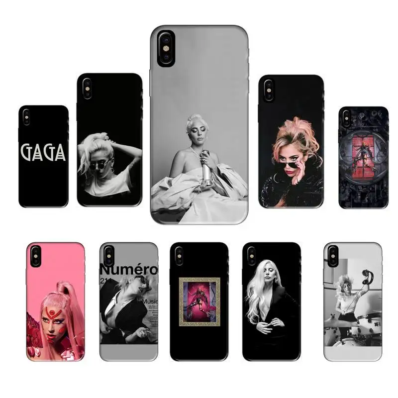 

FFboost Lady Gaga Chromatica luxury brand case coque fundas carcasa accessories etui capas for iphone XS max cases cover