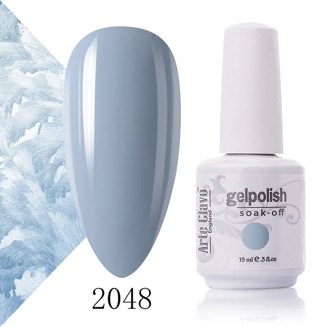 Arte Clavo 131 Colors Gel Polish Nail Gel Varnish Paint Semi Permanent Nails Art Gel Nail Polish For Manicure Top Coat Base Coat 2048