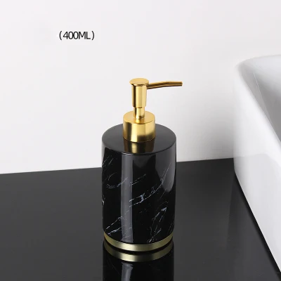 Soap Dispenser Набор аксессуаров для ванной комнаты керамический диспенсер для мыла Бутылочки Для Зубочисток коробка для тампонов бутылки для ароматерапии флаконы для духов свадебный подарок - Цвет: Soap Dispenser
