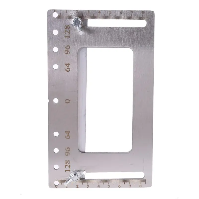 

Cabinet Hardware Jig Punch Locator Woodworking Drill Guide Furniture Handle Tool